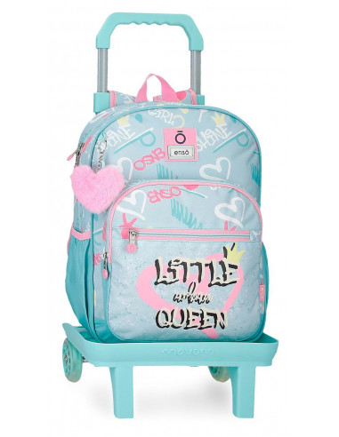 MOCHILA ADAP. C/CARRO 38CM.ENSO LITTLE URBAN QUEEN